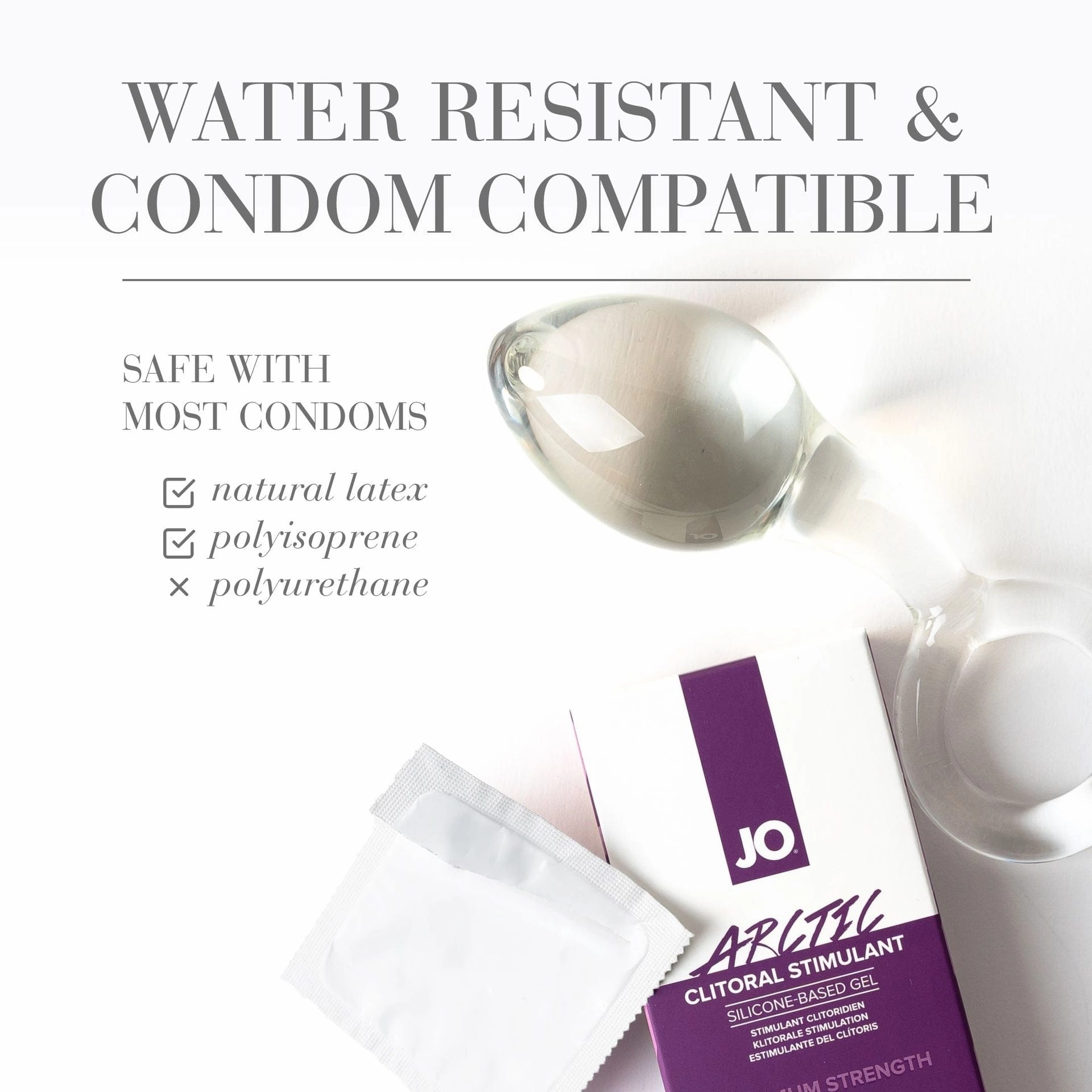 System JO - For Women Arctic Clitoral Stimulant Silicone Gel