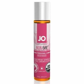 System JO - Organic NaturaLove Strawberry Fields Flavored Water Based Personal Lubricant