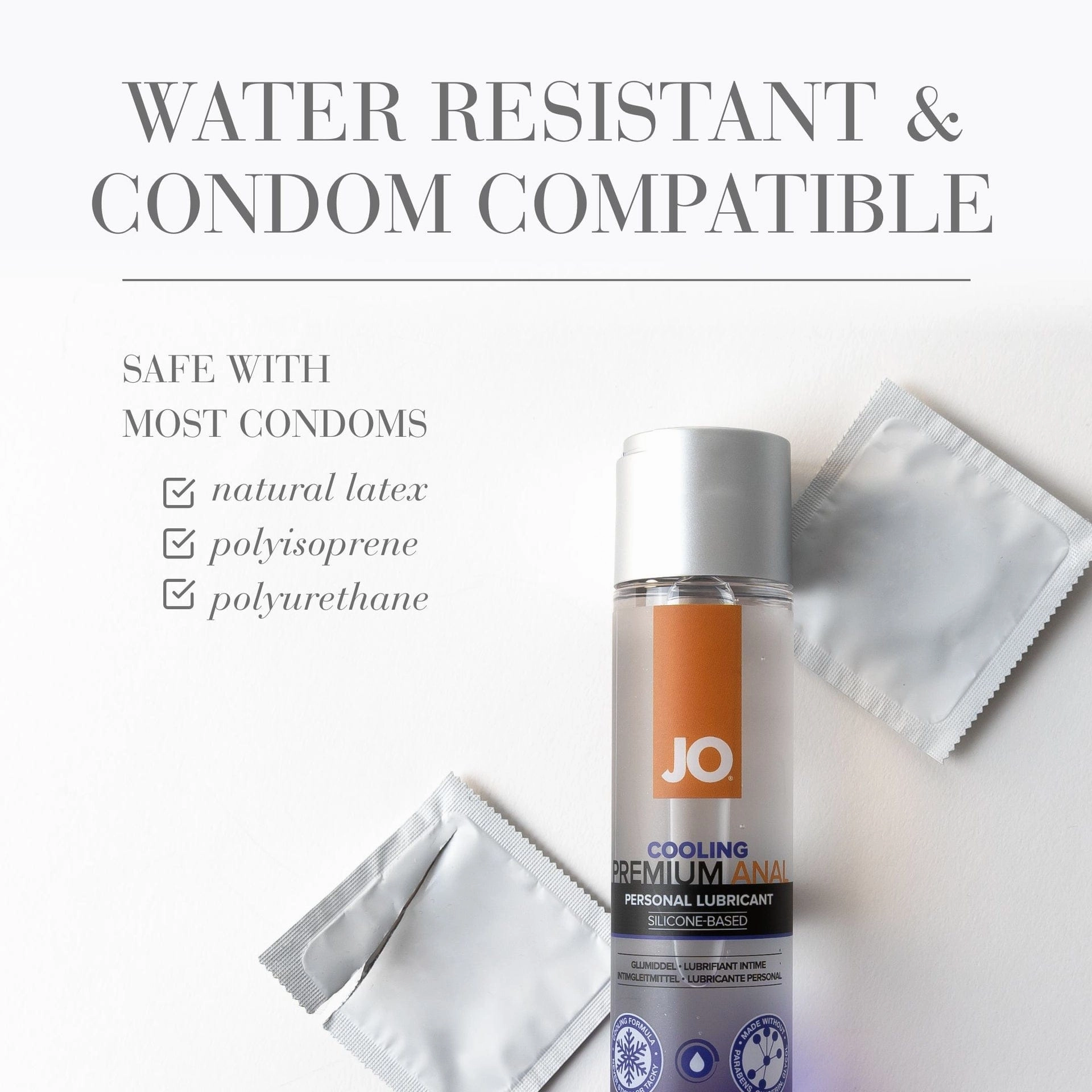 System JO - Premium Anal Cooling Silicone Based Lubricant