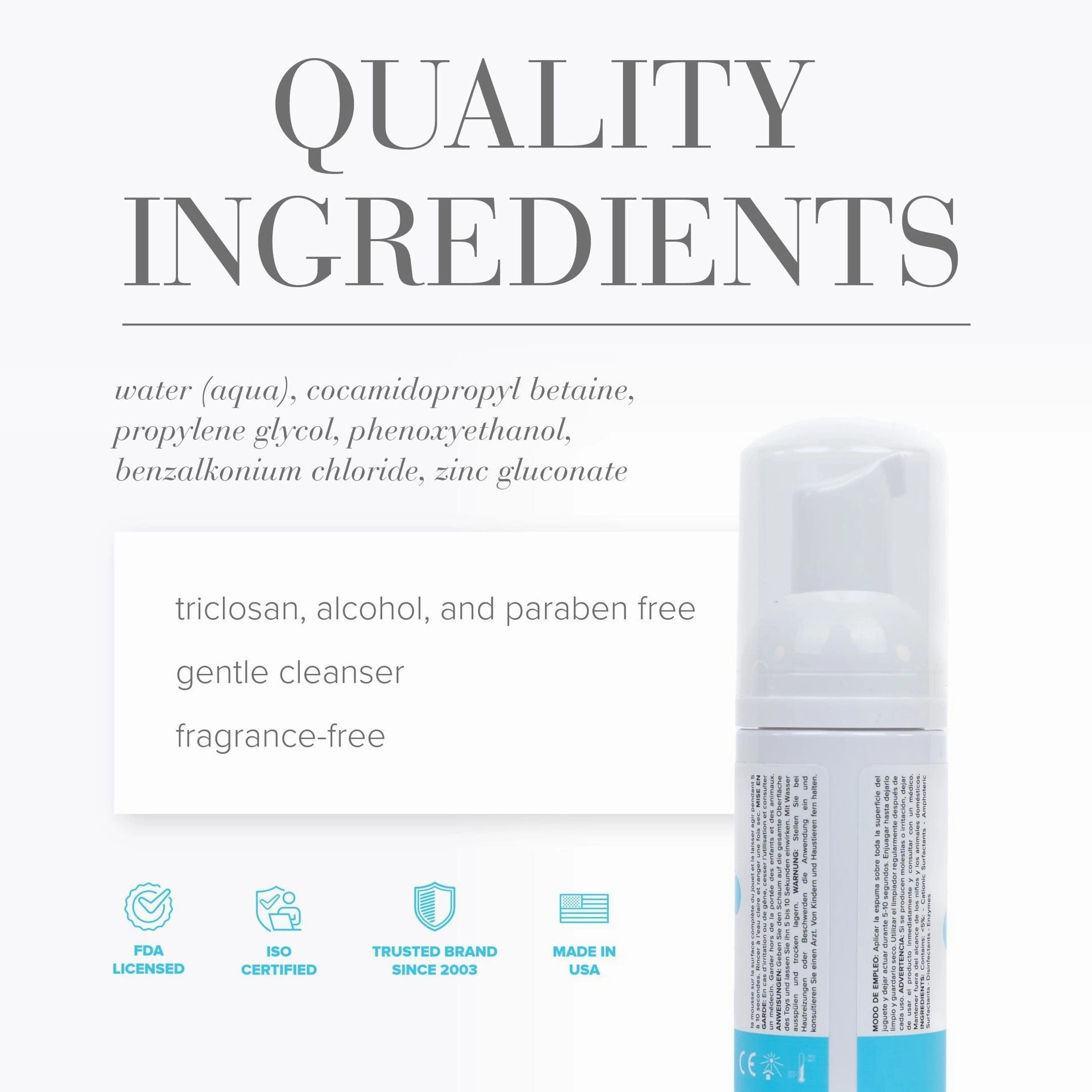 System JO - Refresh Foaming Toy Cleaner