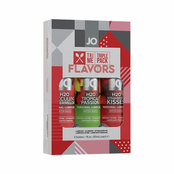 System Jo - Tri Me Triple Pack Flavors Water Based Lubricant