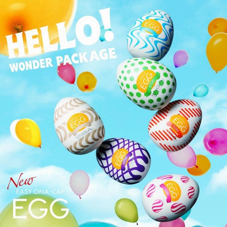 Tenga - Wonder Series Masturbator Egg Stroker