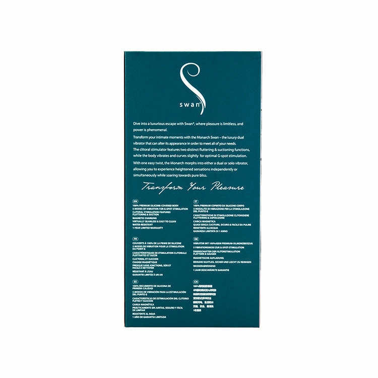The Monarch Swan Twisting Vibrator & Stimulator