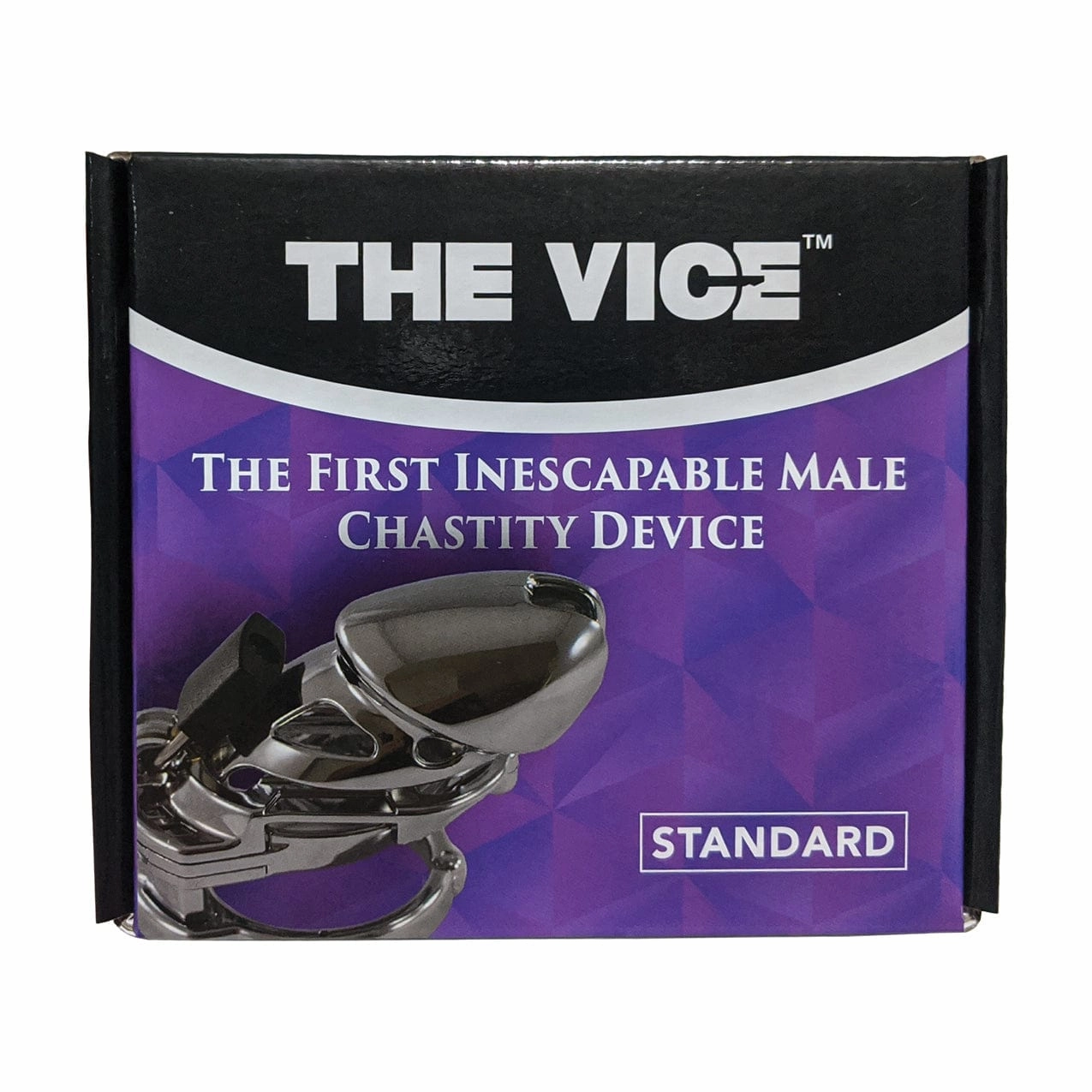 The Vice - Locked In Lust The Vice Chastity Cock Cage Standard (Chrome)