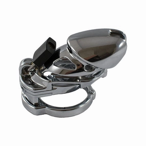 The Vice - Locked In Lust The Vice Chastity Cock Cage Standard (Chrome)