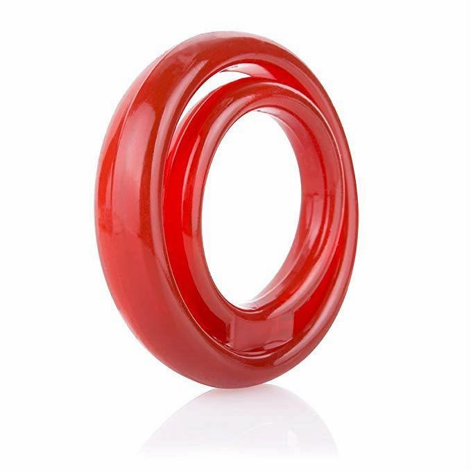 TheScreamingO - Ring O 2 Rubber Cock Ring with Ball Sling