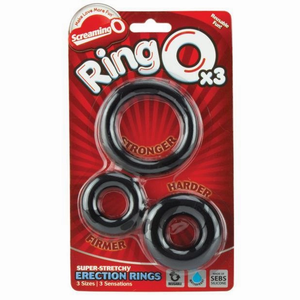TheScreamingO - RingO Super Stretchy Cock Ring x3