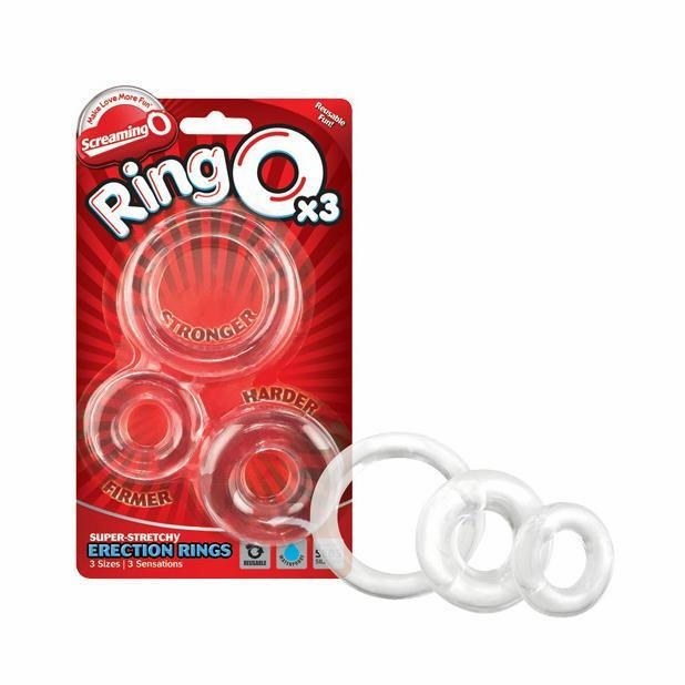TheScreamingO - RingO Super Stretchy Cock Ring x3