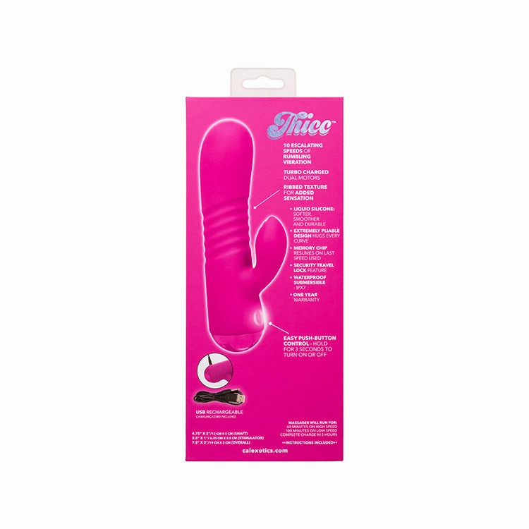 Thicc Chubby Honey Rabbit Vibrator