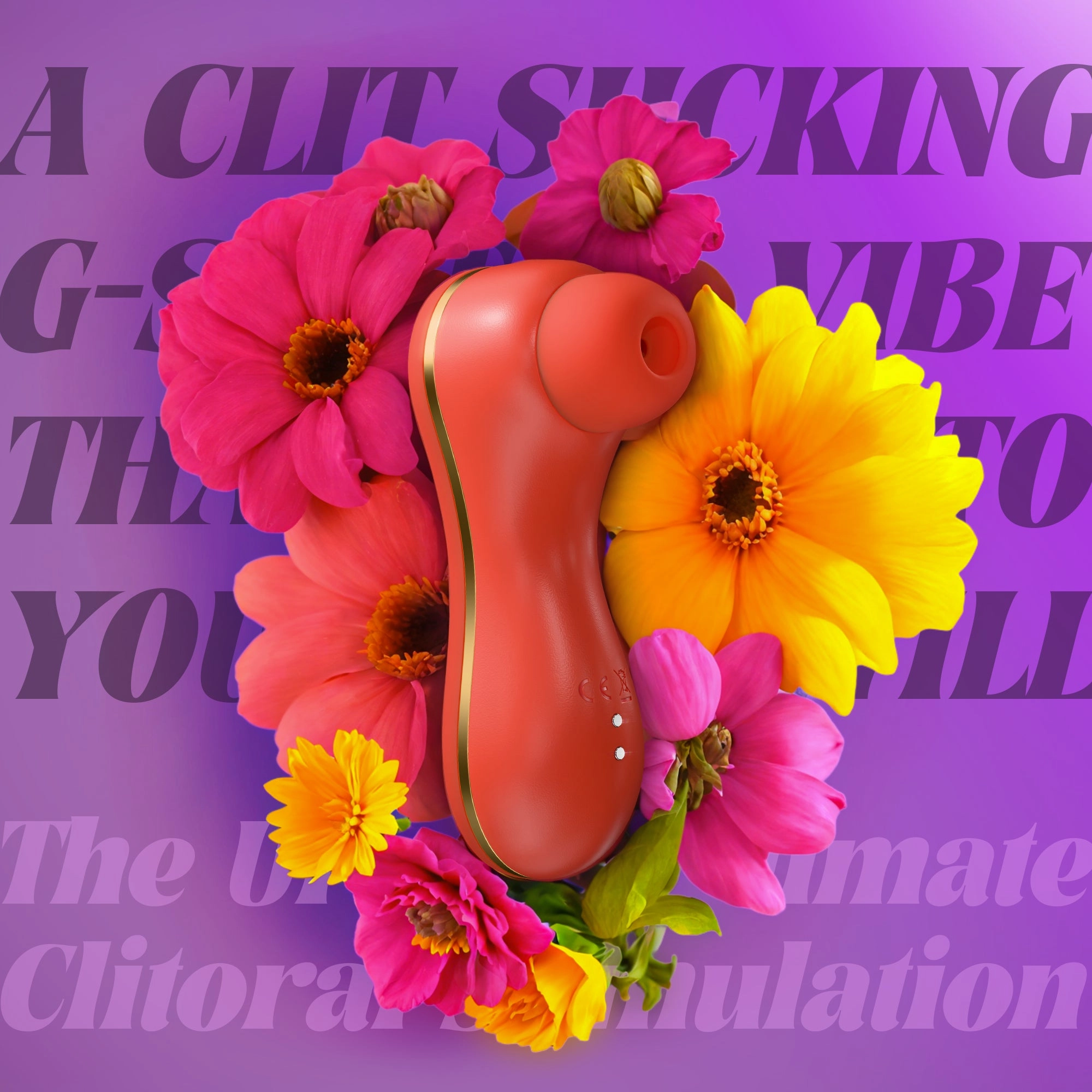 Thrusing Vibrator with 7 Suction & 3 Vibrating Modes Adult Toys
