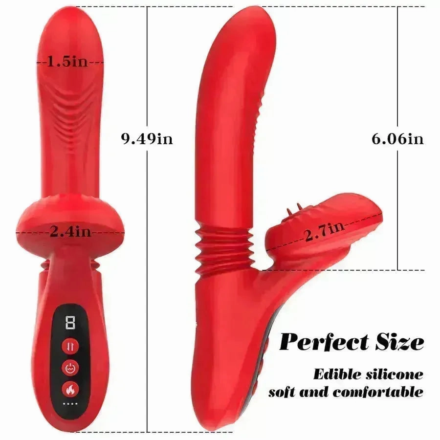 Thrusting Rabbit Vibrator for Women