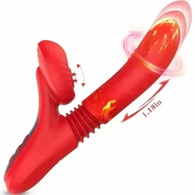 Thrusting Rabbit Vibrator for Women