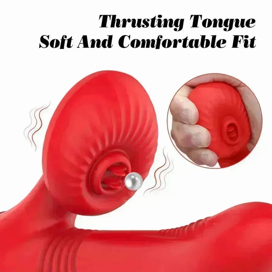 Thrusting Rabbit Vibrator for Women