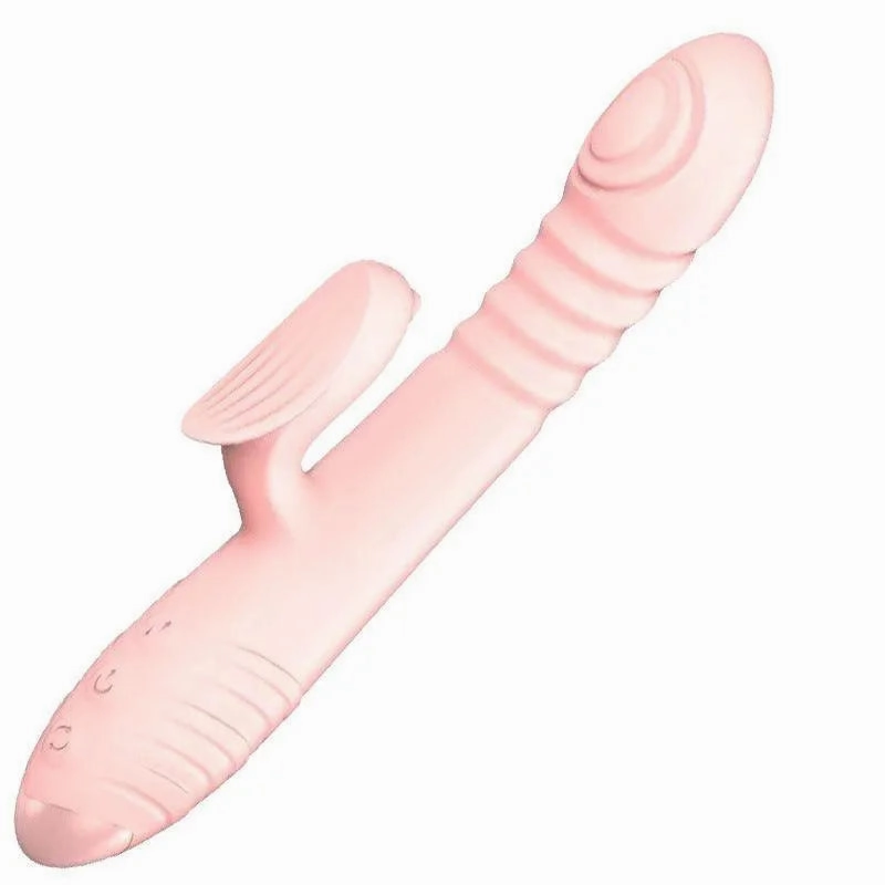 Thrusting Rabbit Vibrator Sexual Toy