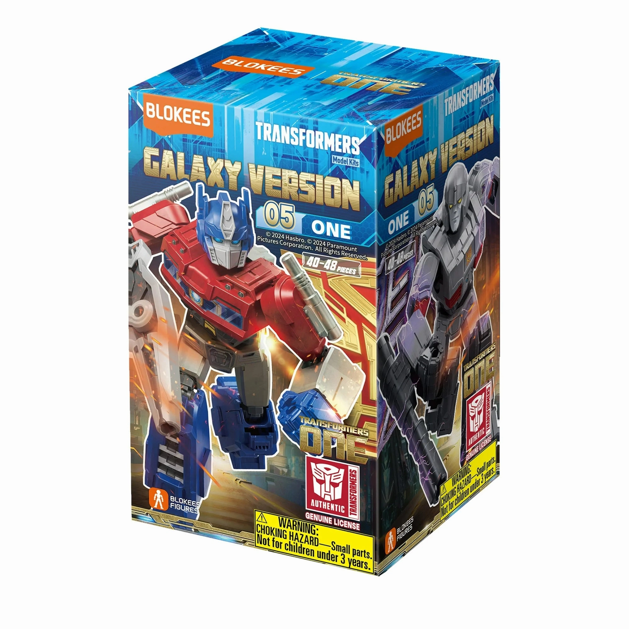 Transformers DC5000869A  One Galaxy Version 5 Blokees Mini Model Kit Case of 9