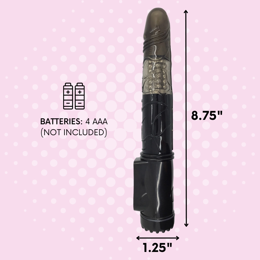 Veined ROTATING Dildo