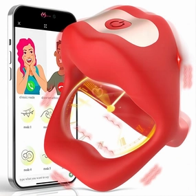 Vibrating Penis Ring Penis Vibrator for Man & Couple App Remote Control