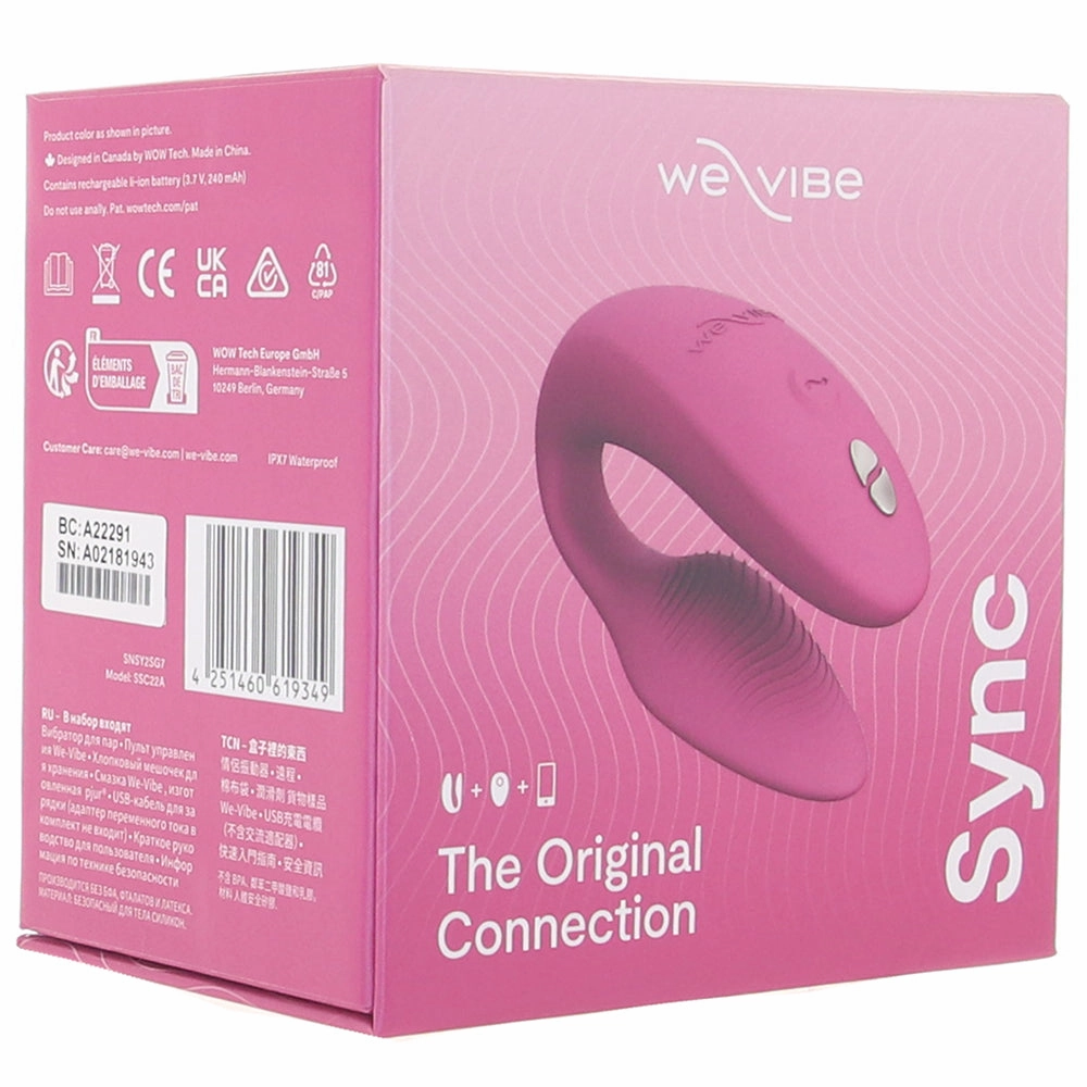 We-Vibe Sync 2 Couple's Vibe in Rose