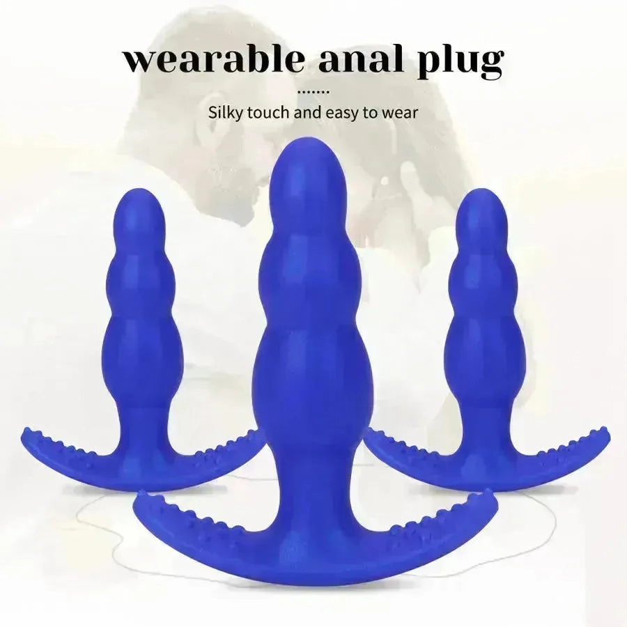 Wearable Silicone Butt Plug