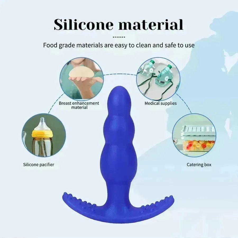Wearable Silicone Butt Plug