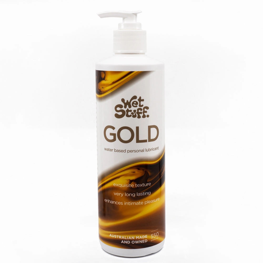 Wet Stuff Gold Water-Based Lubricant