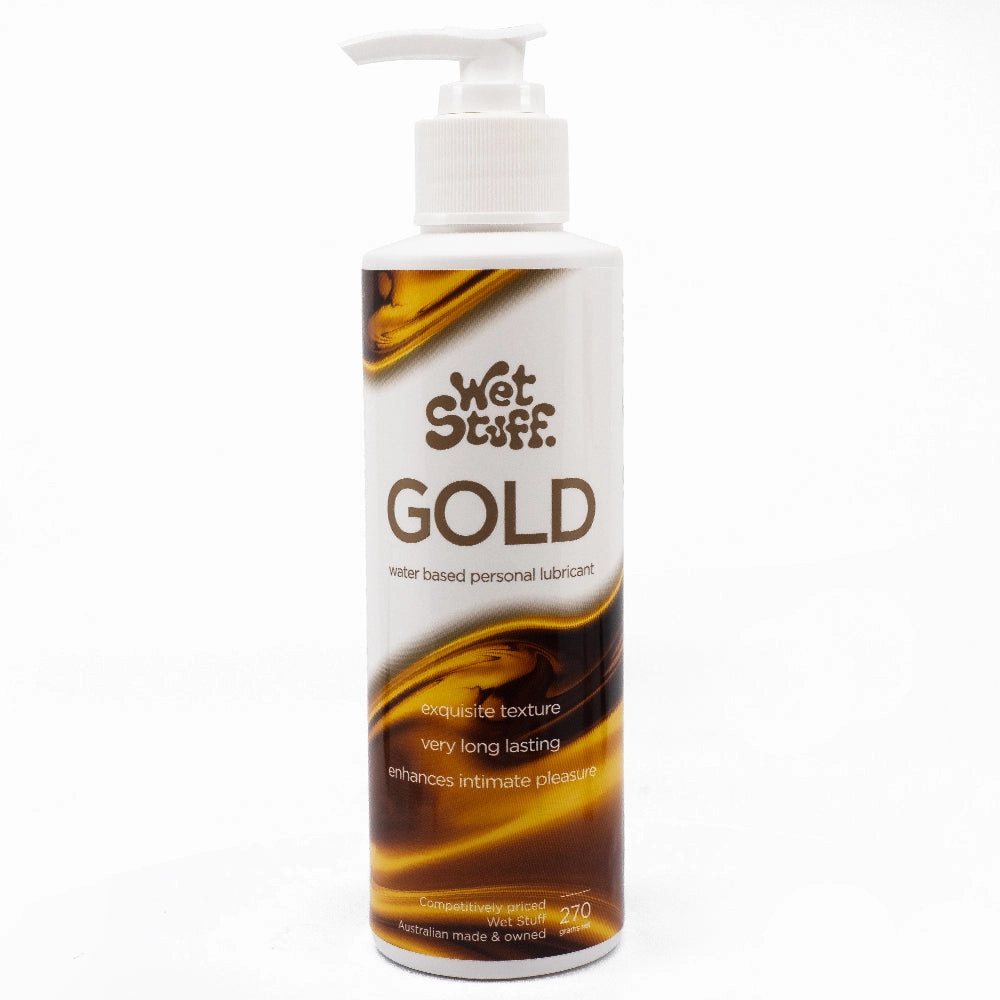 Wet Stuff Gold Water-Based Lubricant