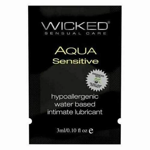 Wicked - Aqua Sensitive Hypoallergenic Waterbased Lubricant