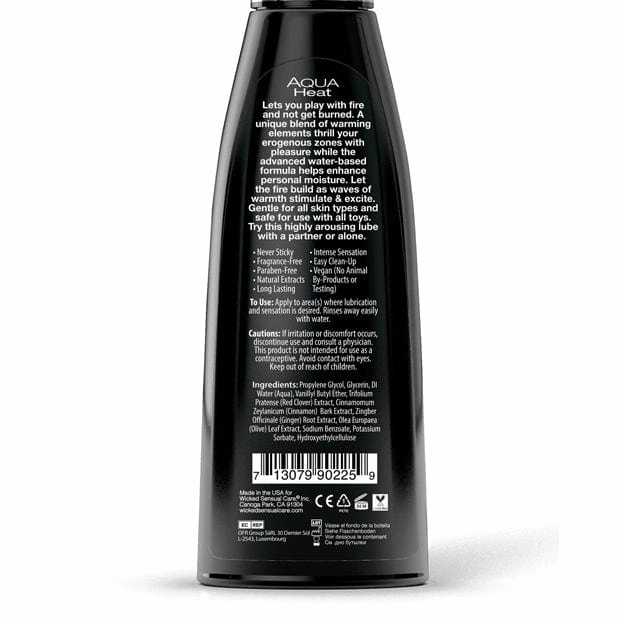 Wicked - Sensual Care Aqua Heat Warming Water Based Intimate Lubricant