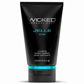 Wicked Jelle Chill Thickened Cooling Water-Based Anal Lubricant