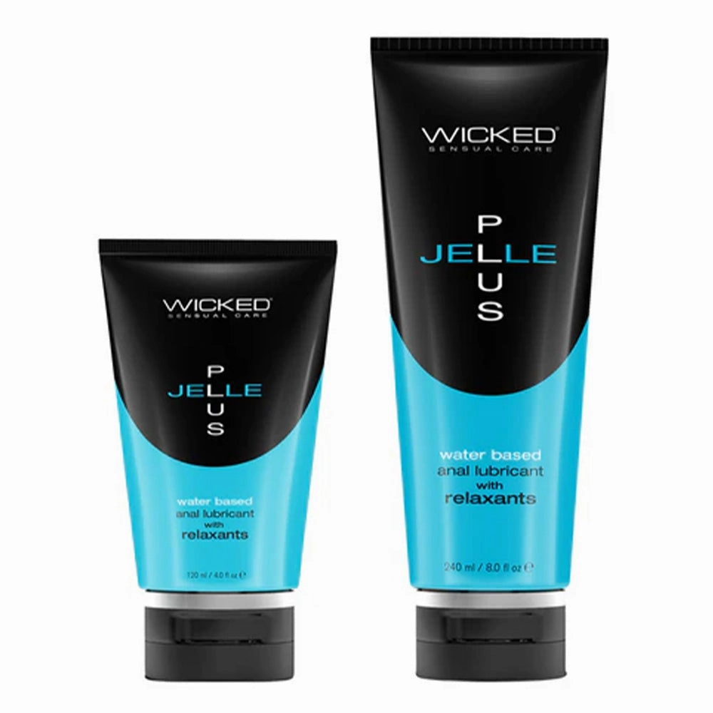 Wicked Jelle Plus Relaxing Thickened Water-Based Anal Gel Lubricant