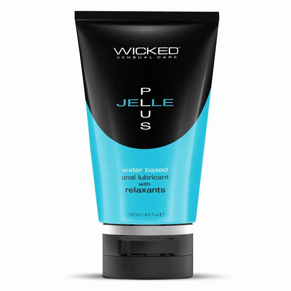 Wicked Jelle Plus Relaxing Thickened Water-Based Anal Gel Lubricant