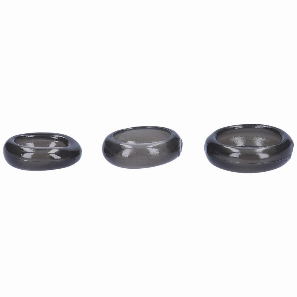 Wide and Stretchy Cock Rings - Set of 3