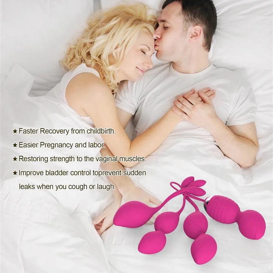 Wireless Remote Vibrating Ben Wa Balls for Women