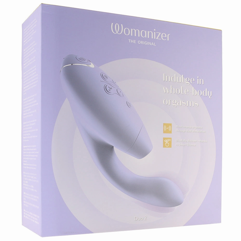 Womanizer Duo 2 Clitoral & G-Spot Stimulator in Lilac