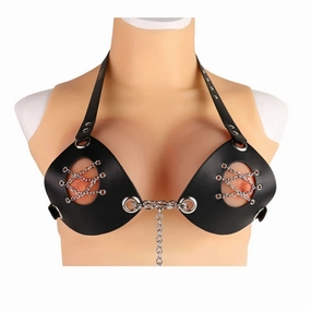 Xinghaoya Leather Sexy Lingerie Set