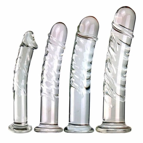 Xinghaoya Realistic Spiral Glass Dildo