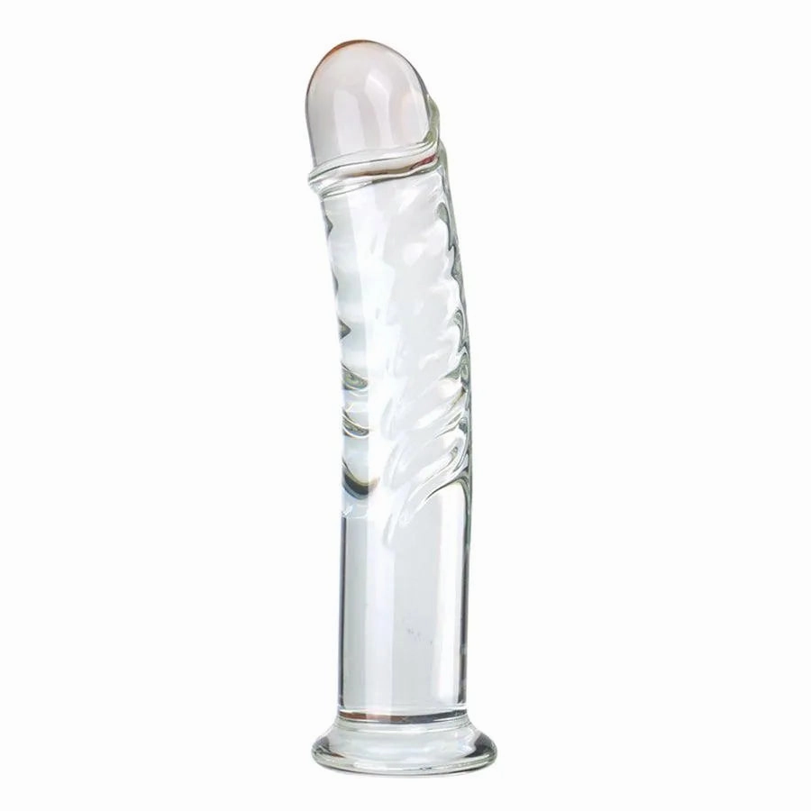 Xinghaoya Realistic Spiral Glass Dildo