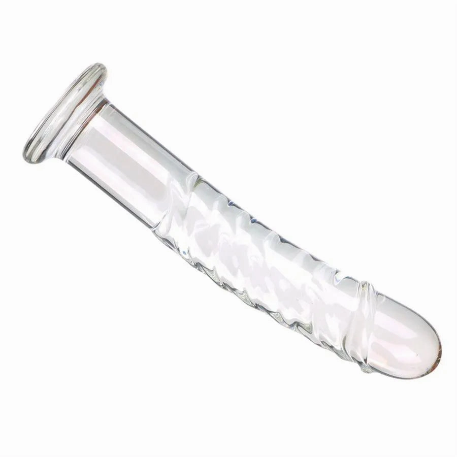 Xinghaoya Realistic Spiral Glass Dildo