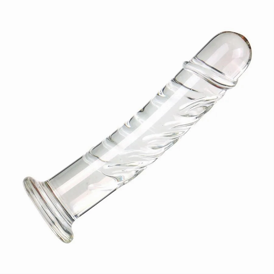Xinghaoya Realistic Spiral Glass Dildo