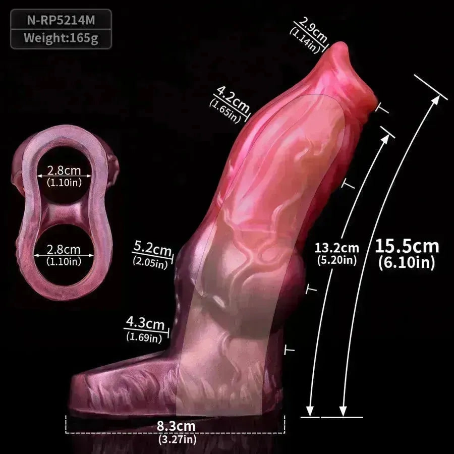 Xinghaoya Silicone Knot Penis Sleeve