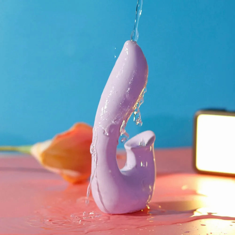 Xinghaoya Silicone Rabbit Sucking Vibrator