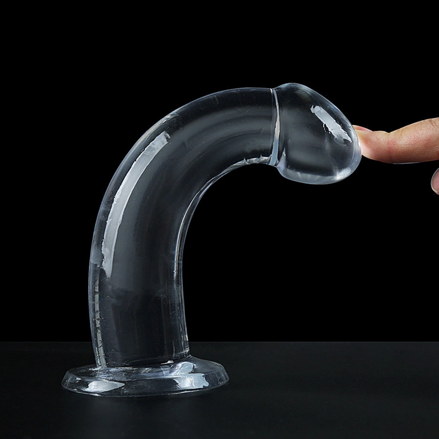 Xinghaoya Transparent Silicone Anal Dildo