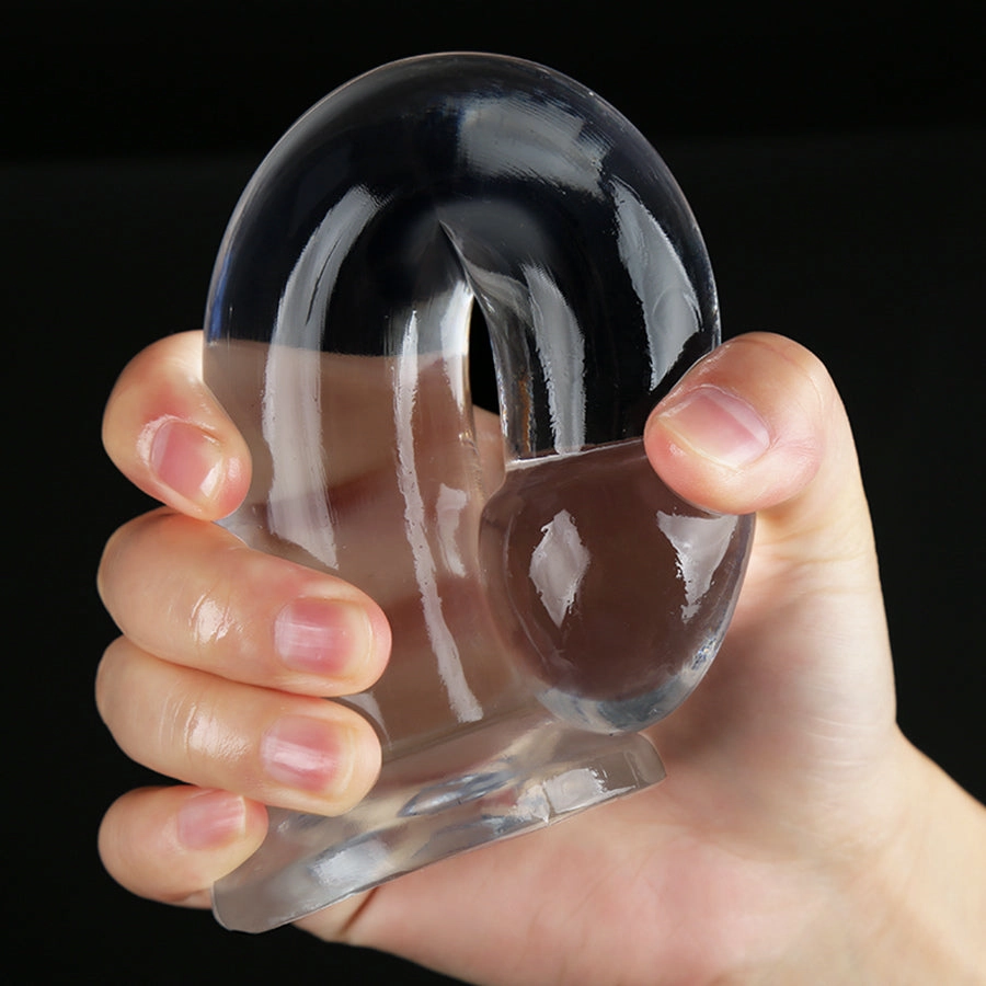 Xinghaoya Transparent Silicone Anal Dildo