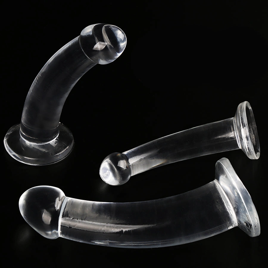 Xinghaoya Transparent Silicone Anal Dildo