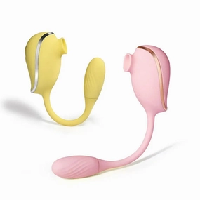 Xinghaoya Vibrating Egg Sex Toys with Clit Sucker