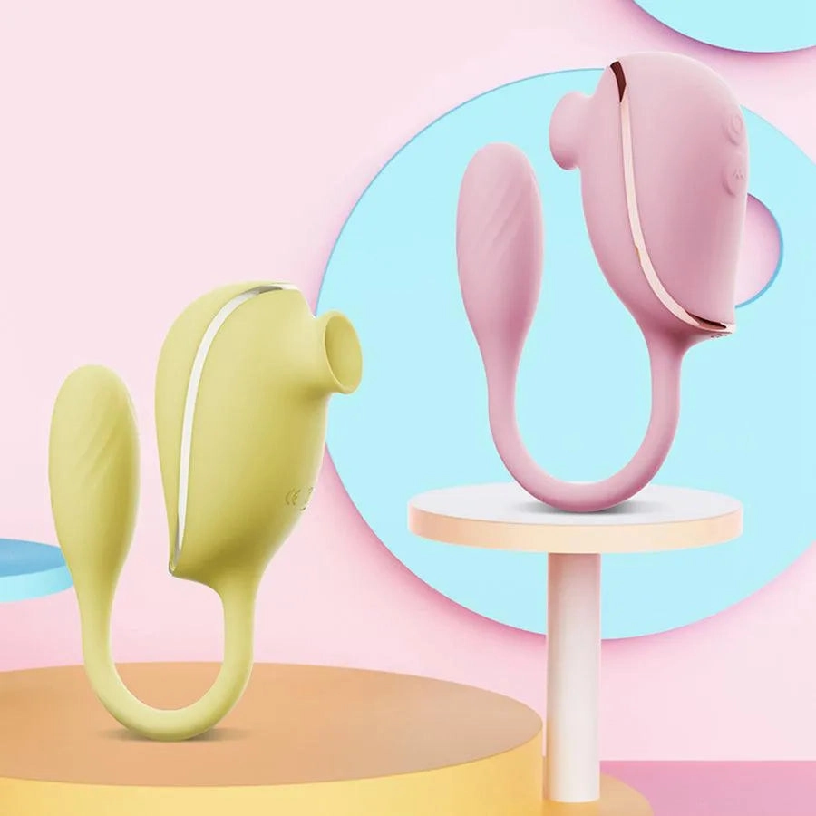 Xinghaoya Vibrating Egg Sex Toys with Clit Sucker