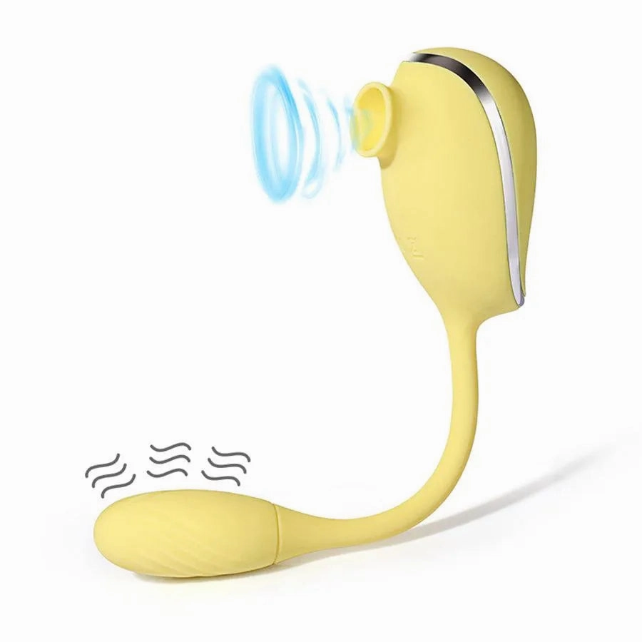 Xinghaoya Vibrating Egg Sex Toys with Clit Sucker